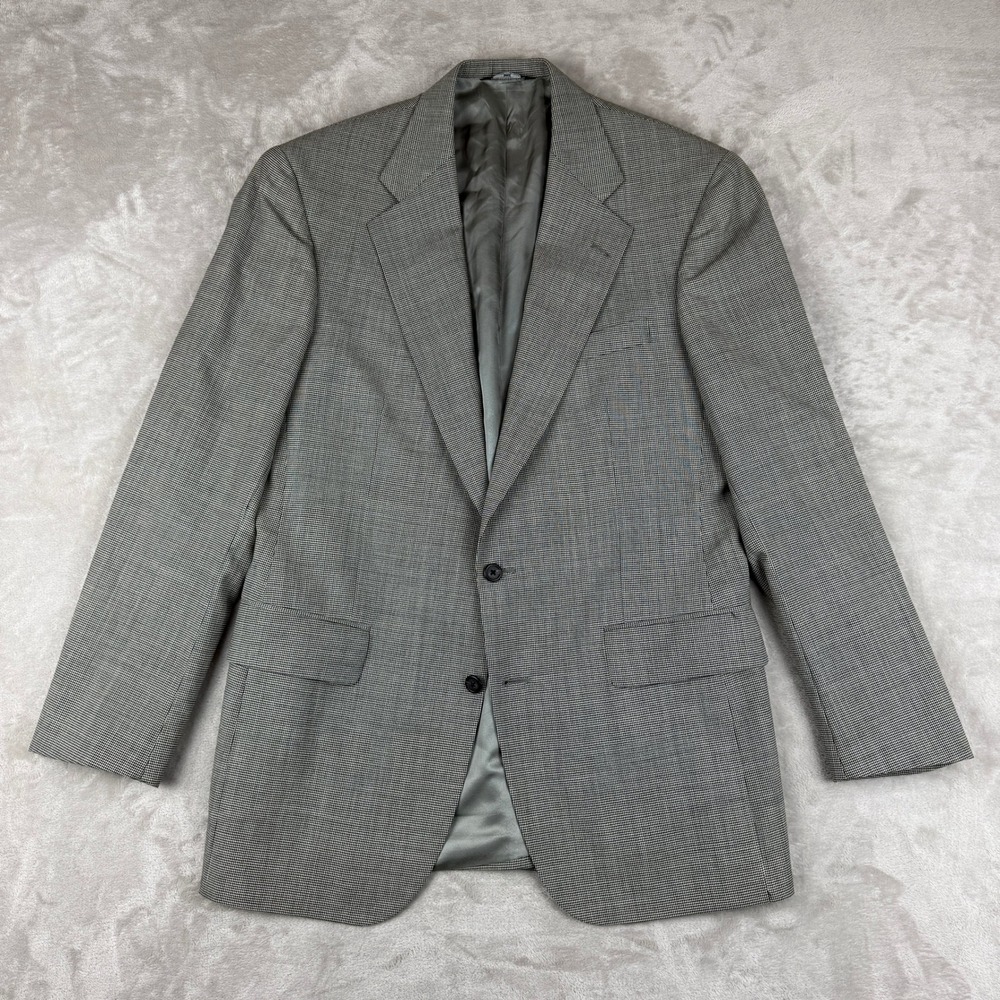 VTG Polo University Club Ralph Lauren Blazer Mens Fit 42L Wool Union Made USA